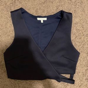 Cute navy blue crop too